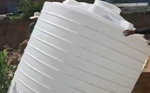 合水PE塑料大桶批量交付项目
